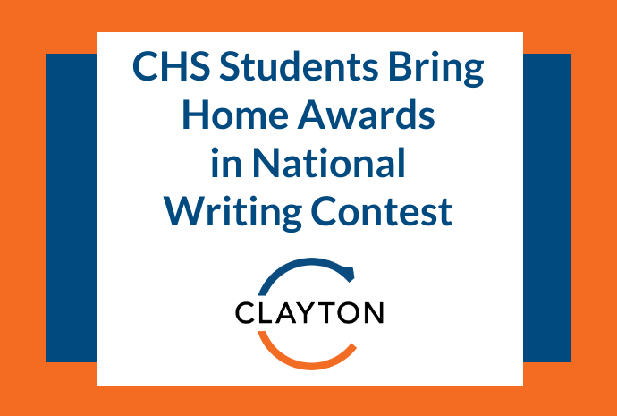  CHS Students Bring Home Awards in National Writing Contest